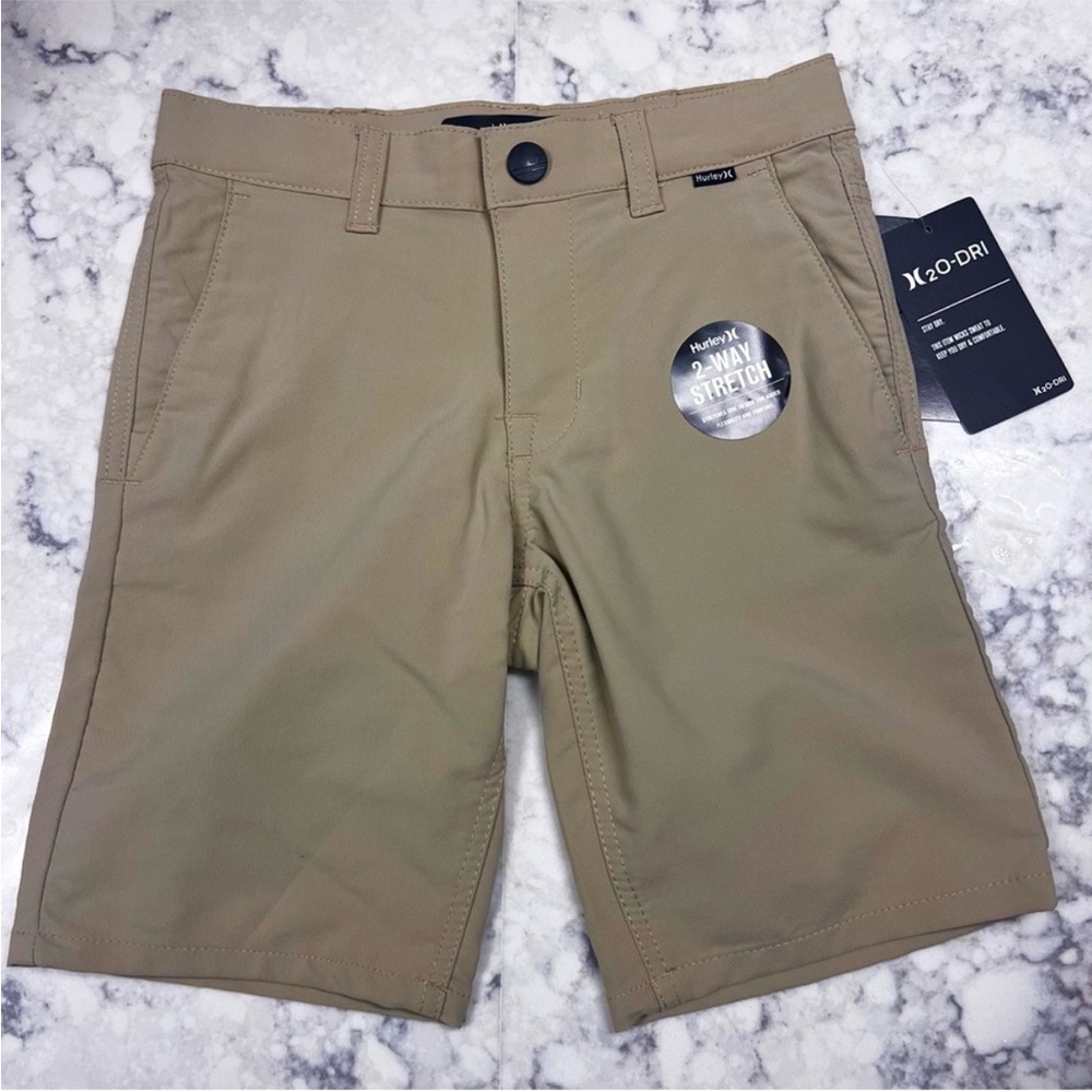 Hurley Kids Tan Stretch Shorts